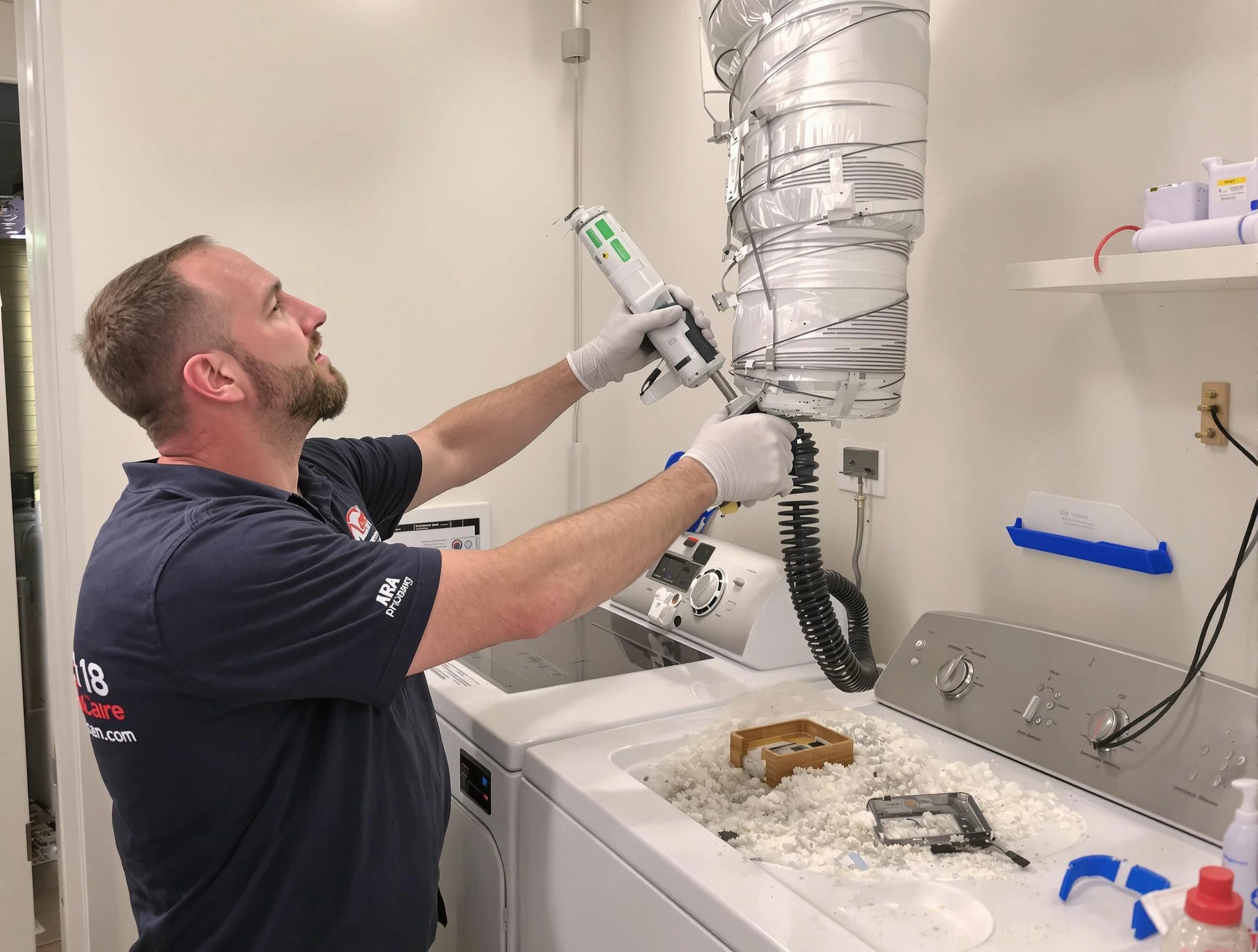 Gas Dryer Vent Cleaning in Hemet